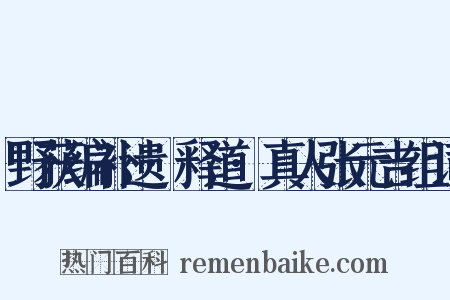 野获编补遗·释道·真人张元吉组词是什么意思的图片